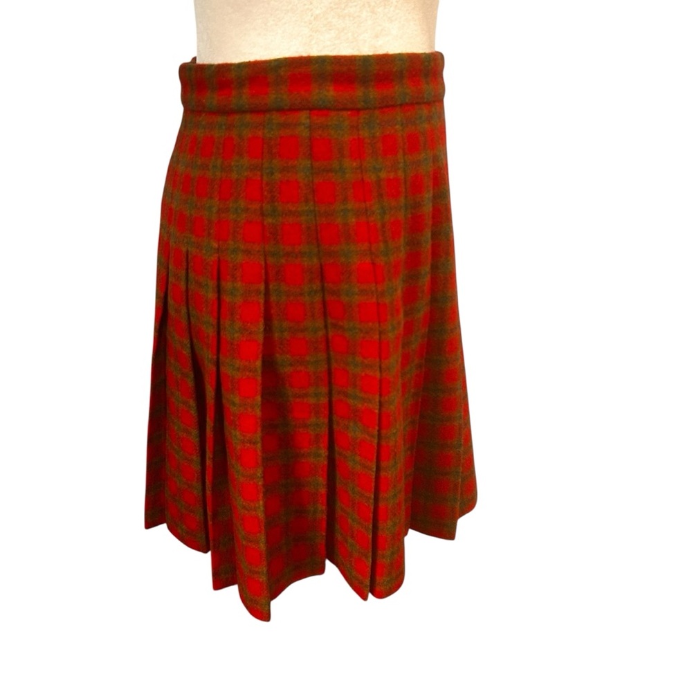 Abercrombie & Fitch vintage Y2k Plaid Schoolgirl Academia Mini Skirt NEW sz M/6 - Picture 11 of 14